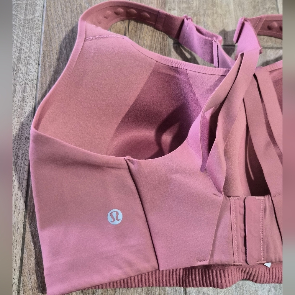 Lululemon AirSupport Bra High Support C-DDD Cups Brier Rose Size 36DDD - Picture 6 of 8